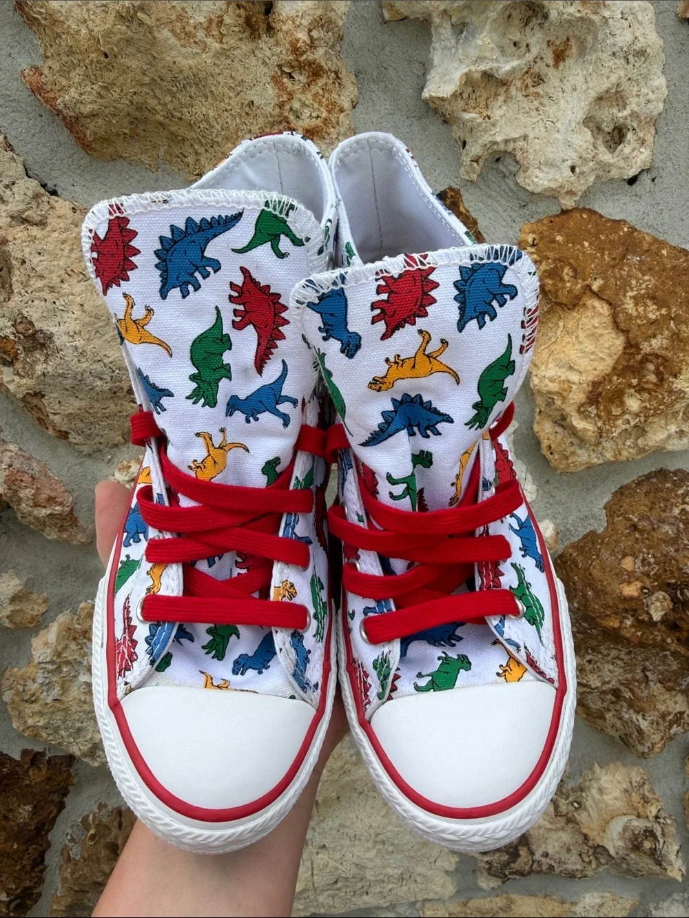 Converse dinoverse high tops kids 3 unisex